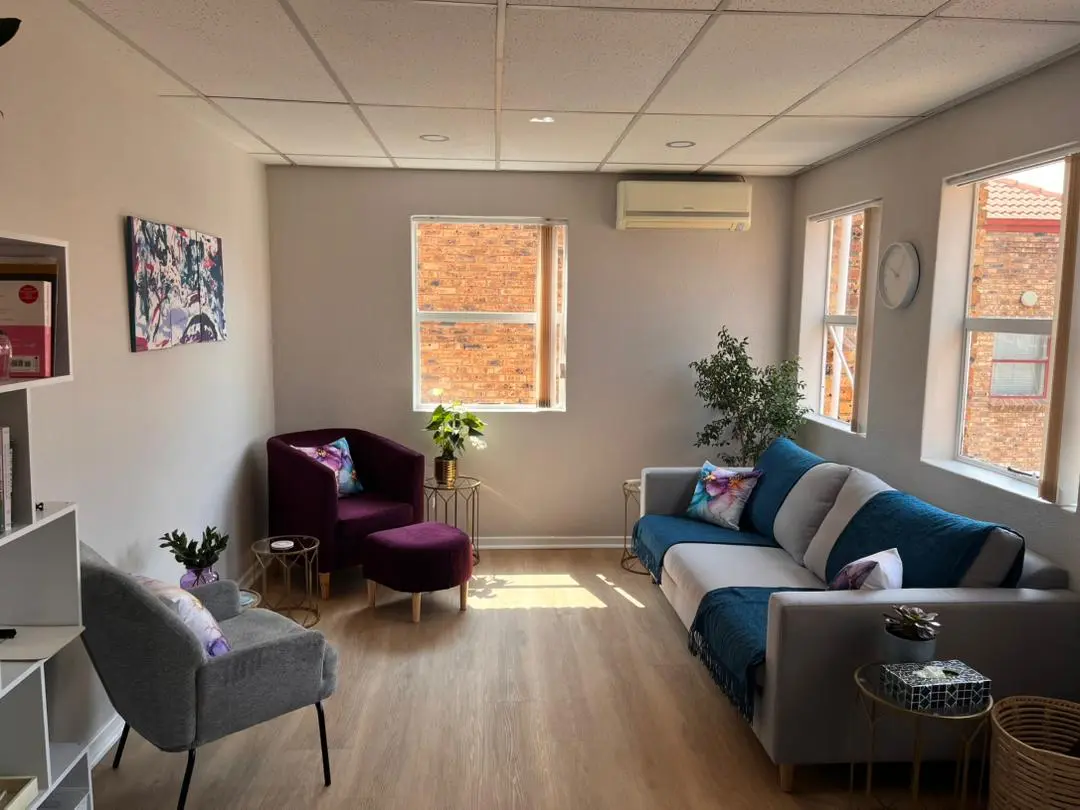 Comfortable therapy office space